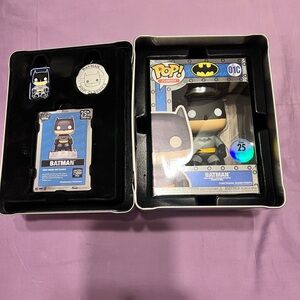 Funko Pop Batman Classics with Pins in Black and Gray